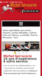 Mobile Screenshot of michelserrurerie.fr